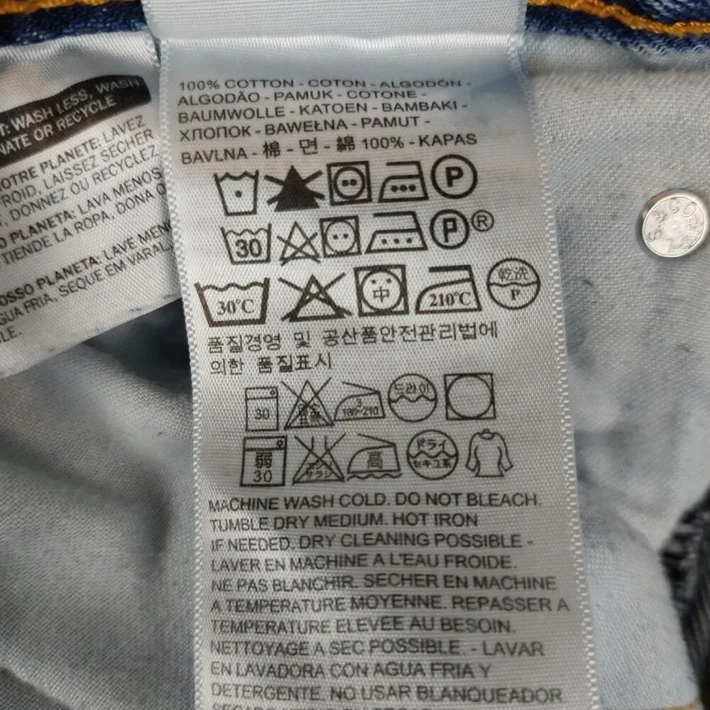 Levis 550 Relaxed Fit Jeans Men’s Size 38x32 (Fit 36x30) Blue